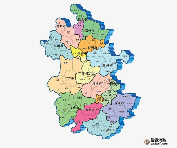 安徽地图